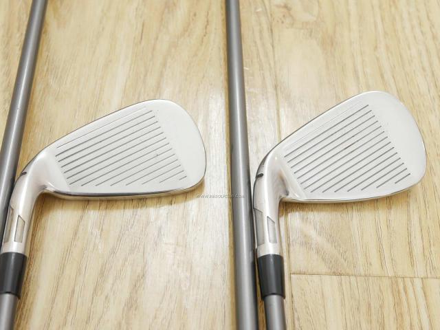 Iron set : Taylormade : ชุดเหล็ก Taylormade SIM 2 MAX (ออกปี 2021 Japan Spec.) มีเหล็ก 5-Pw (6 ชิ้น) ก้านกราไฟต์ MITSUBISHI TENSEI TM60 FLEX S