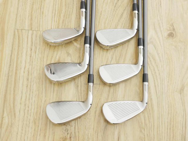 Iron set : Taylormade : ชุดเหล็ก Taylormade SIM 2 MAX (ออกปี 2021 Japan Spec.) มีเหล็ก 5-Pw (6 ชิ้น) ก้านกราไฟต์ MITSUBISHI TENSEI TM60 FLEX S
