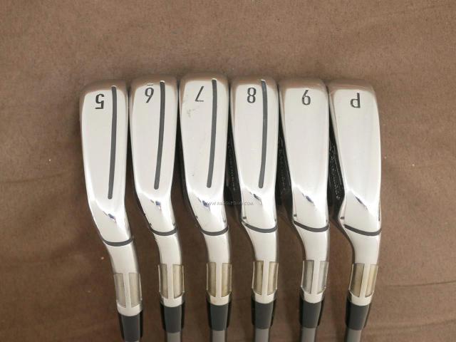 Iron set : Taylormade : ชุดเหล็ก Taylormade SIM 2 MAX (ออกปี 2021 Japan Spec.) มีเหล็ก 5-Pw (6 ชิ้น) ก้านกราไฟต์ MITSUBISHI TENSEI TM60 FLEX S