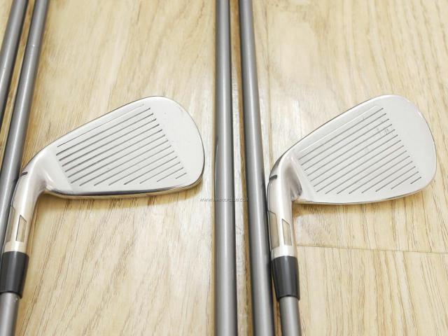 Iron set : Taylormade : ชุดเหล็ก Taylormade SIM 2 MAX (ออกปี 2021 Japan Spec.) มีเหล็ก 5-Pw (6 ชิ้น) ก้านกราไฟต์ MITSUBISHI TENSEI TM60 FLEX S