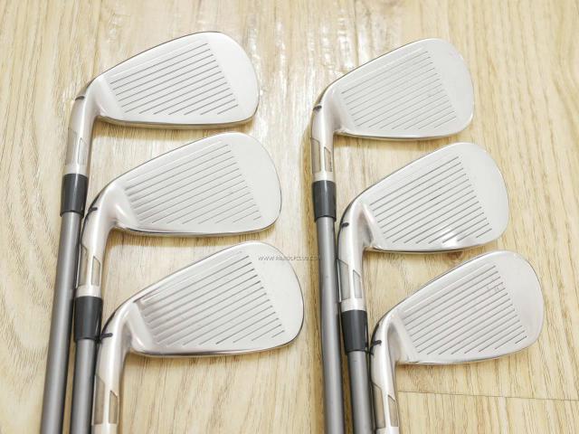 Iron set : Taylormade : ชุดเหล็ก Taylormade SIM 2 MAX (ออกปี 2021 Japan Spec.) มีเหล็ก 5-Pw (6 ชิ้น) ก้านกราไฟต์ MITSUBISHI TENSEI TM60 FLEX S