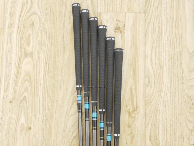 Iron set : Taylormade : ชุดเหล็ก Taylormade SIM 2 MAX (ออกปี 2021 Japan Spec.) มีเหล็ก 5-Pw (6 ชิ้น) ก้านกราไฟต์ MITSUBISHI TENSEI TM60 FLEX S