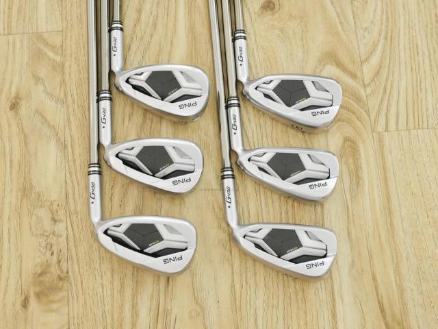 Iron set : Ping : ชุดเหล็ก Ping G430 (รุ่นล่าสุด ออกปี 2022 Japan Spec. ใบใหญ่ ง่าย ไกล) มีเหล็ก 6-W,45 (6 ชิ้น) ก้านกราไฟต์ Ping Tour 2.0 85 Flex S