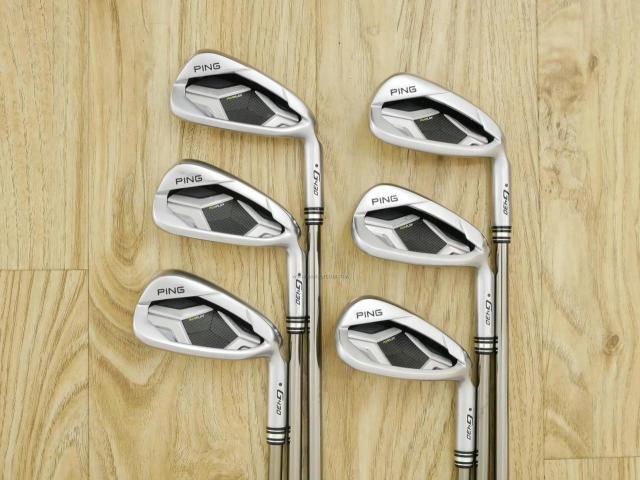 Iron set : Ping : ชุดเหล็ก Ping G430 (รุ่นล่าสุด ออกปี 2022 Japan Spec. ใบใหญ่ ง่าย ไกล) มีเหล็ก 6-W,45 (6 ชิ้น) ก้านกราไฟต์ Ping Tour 2.0 85 Flex S