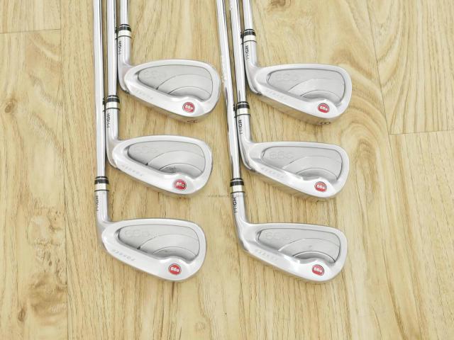 Iron set : PRGR : ชุดเหล็กกระเทย PRGR NEW Egg Forged (รุ่นปี 2020 ตีง่ายและไกลมากๆ เด้งสุดๆ COR 0.82) มีเหล็ก 6-Pw,Aw (6 ชิ้น) ก้านเหล็ก NS Pro Modus 105 Flex R