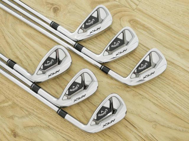 Iron set : Callaway : ชุดเหล็ก Callaway APEX Forged (รุ่นปี 2022) มีเหล็ก 5-Pw (6 ชิ้น) ก้านเหล็ก NS Pro Modus 105 Flex S
