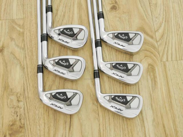 Iron set : Callaway : ชุดเหล็ก Callaway APEX Forged (รุ่นปี 2022) มีเหล็ก 5-Pw (6 ชิ้น) ก้านเหล็ก NS Pro Modus 105 Flex S