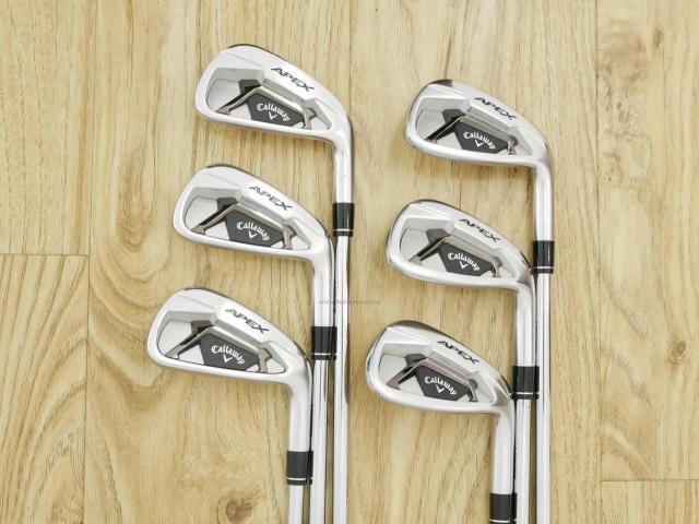 Iron set : Callaway : ชุดเหล็ก Callaway APEX Forged (รุ่นปี 2022) มีเหล็ก 5-Pw (6 ชิ้น) ก้านเหล็ก NS Pro Modus 105 Flex S