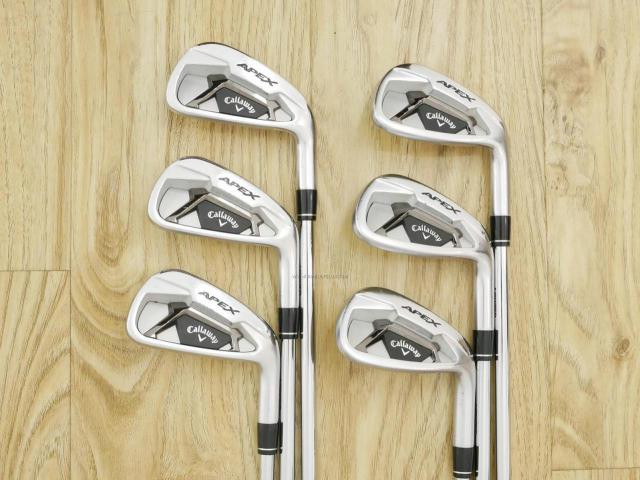 Iron set : Callaway : ชุดเหล็ก Callaway APEX Forged (รุ่นปี 2022) มีเหล็ก 5-Pw (6 ชิ้น) ก้านเหล็ก NS Pro Modus 105 Flex S