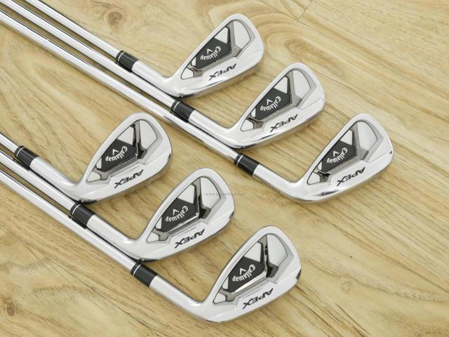 Iron set : Callaway : ชุดเหล็ก Callaway APEX Forged (รุ่นปี 2022) มีเหล็ก 5-Pw (6 ชิ้น) ก้านเหล็ก NS Pro Modus 105 Flex S