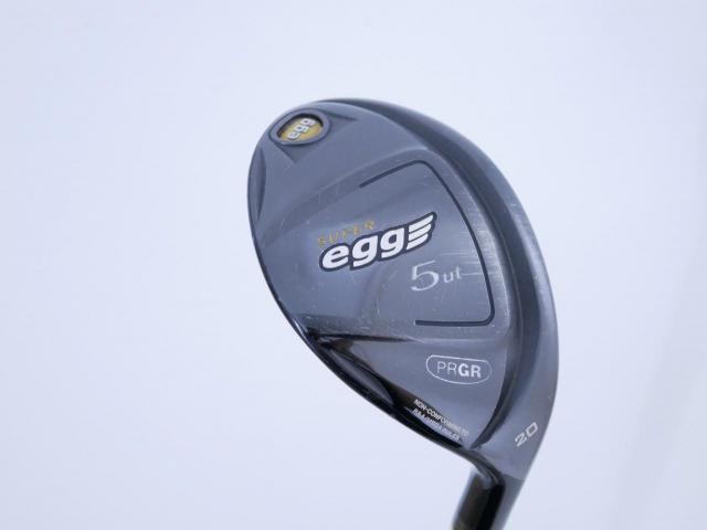 Fairway Wood : PRGR : ไม้กระเทย PRGR Super Egg (หน้าเด้งเกินกฏ COR 0.84 ออกปี 2018 หายากมาก) Loft 20 ก้าน M-35 Flex R2