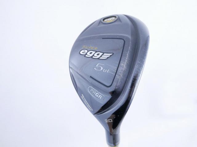 Fairway Wood : PRGR : ไม้กระเทย PRGR Super Egg (หน้าเด้งเกินกฏ COR 0.84 ออกปี 2018 หายากมาก) Loft 20 ก้าน M-35 Flex R2