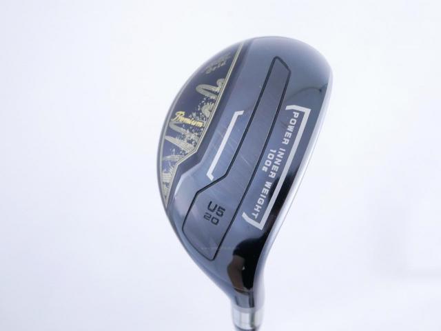 Fairway Wood : Tsuruya : ไม้กระเทย Tsuruya AXEL Gold Premium 6 Hi-COR (ออกปี 2024 ตัวท๊อป เด้งเกินกฏ ของใหม่ 2 หมื่นกว่า) Loft 20 Flex R