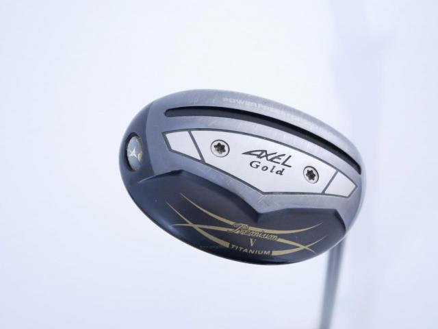 Fairway Wood : Tsuruya : ไม้กระเทย Tsuruya AXEL Gold Premium 5 (รุ่นปี 2023 ตัวท๊อป เด้งเกินกฏ ของใหม่ 2 หมื่นกว่า) Loft 20 Flex R