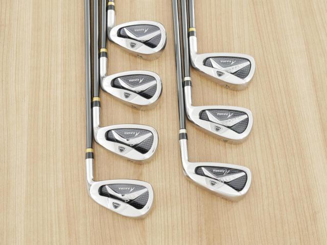 Iron set : Other Brand : ชุดเหล็ก Akira ADR (ใบใหญ่ หน้าเด้ง ไกล) มีเหล็ก 5-Pw,Aw (7 ชิ้น) ก้านกราไฟต์ Fujikura Motore Speeder 60i Flex R