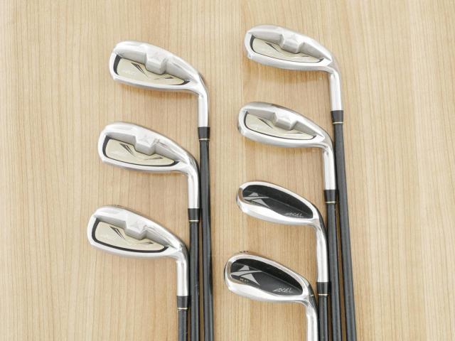 Iron set : Tsuruya : ชุดเหล็ก Tsuruya AXEL XP MM (หน้าเด้ง เบา อ่อน เหมาะกับซีเนียร์) มีเหล็ก 7-Pw,Aw,As,Sw (7 ชิ้น) ก้านกราไฟต์ Flex R