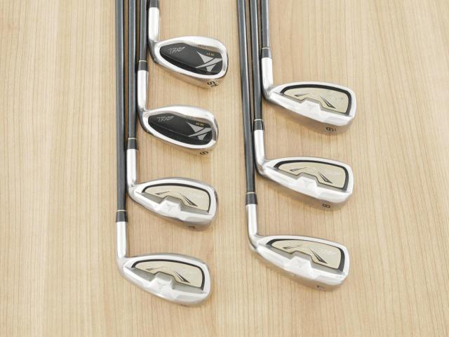 Iron set : Tsuruya : ชุดเหล็ก Tsuruya AXEL XP MM (หน้าเด้ง เบา อ่อน เหมาะกับซีเนียร์) มีเหล็ก 7-Pw,Aw,As,Sw (7 ชิ้น) ก้านกราไฟต์ Flex R