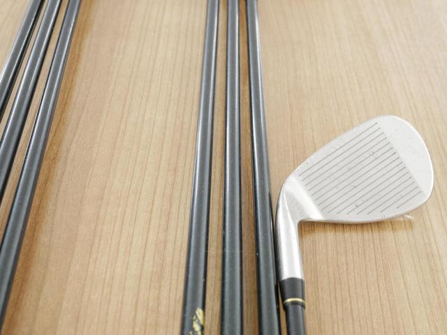 Iron set : Tsuruya : ชุดเหล็ก Tsuruya AXEL XP MM (หน้าเด้ง เบา อ่อน เหมาะกับซีเนียร์) มีเหล็ก 7-Pw,Aw,As,Sw (7 ชิ้น) ก้านกราไฟต์ Flex R