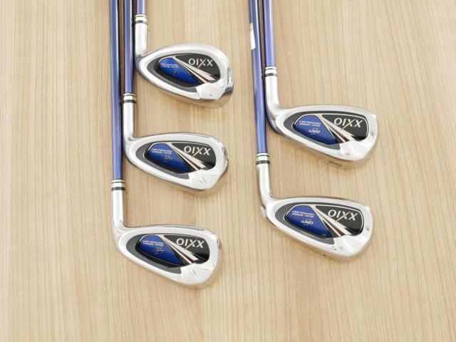 Iron set : XXIO : ชุดเหล็ก XXIO 8 (ใบใหญ่ ตีง่าย ไกล) มีเหล็ก 7-Pw,Sw (5 ชิ้น) ก้านกราไฟต์ MP-800 Flex SR