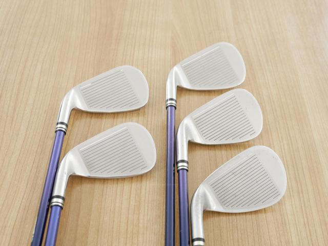 Iron set : XXIO : ชุดเหล็ก XXIO 8 (ใบใหญ่ ตีง่าย ไกล) มีเหล็ก 7-Pw,Sw (5 ชิ้น) ก้านกราไฟต์ MP-800 Flex SR