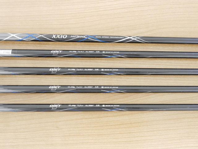 Iron set : XXIO : ชุดเหล็ก XXIO 8 (ใบใหญ่ ตีง่าย ไกล) มีเหล็ก 7-Pw,Sw (5 ชิ้น) ก้านกราไฟต์ MP-800 Flex SR