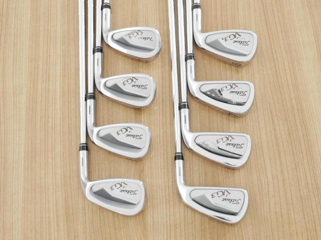 Iron set : Titleist : ชุดเหล็ก Titleist VG3 Forged (Japan Spec.) มีเหล็ก 5-Pw,Aw,Sw (8 ชิ้น) ก้านเหล็ก NS Pro 950 Flex S