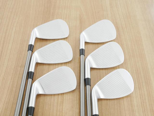 Iron set : Epon : ชุดเหล็ก EPON AF-705 Forged (ปี 2019 ใบใหญ่ ตีง่าย ไกล) มีเหล็ก 6-Pw,Aw (6 ชิ้น) ก้าน Steelfiber i70 Flex R