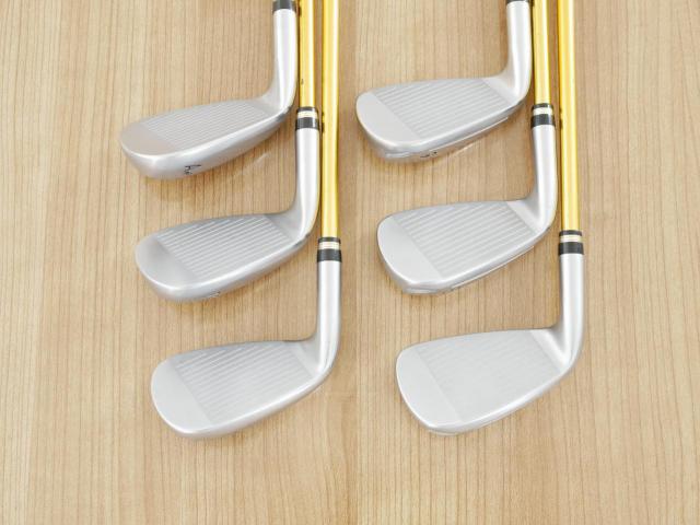 Iron set : Honma : **ก้าน 3 ดาว** ชุดเหล็ก Honma Beres AIZU (รุ่นปี 2023) มีเหล็ก 7-11,Aw (6 ชิ้น เทียบเท่า 6-PW) ก้าน Honma ARMRQ MX Flex R2 (3 ดาว)