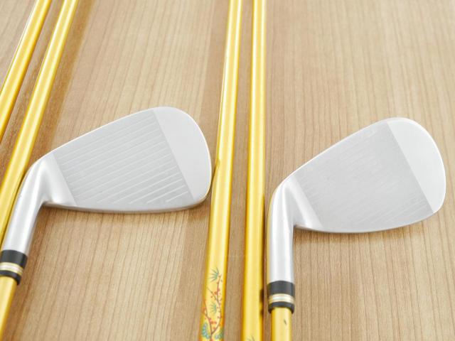 Iron set : Honma : **ก้าน 3 ดาว** ชุดเหล็ก Honma Beres AIZU (รุ่นปี 2023) มีเหล็ก 7-11,Aw (6 ชิ้น เทียบเท่า 6-PW) ก้าน Honma ARMRQ MX Flex R2 (3 ดาว)