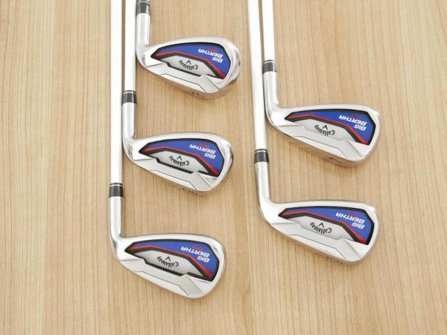 Iron set : Callaway : ชุดเหล็ก Callaway Big Bertha Beta (ใบใหญ่ ตีง่ายมาก) มีเหล็ก 6-Pw (5 ชิ้น) ก้านกราไฟต์ Fujikura Air Speeder Flex SR