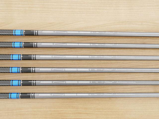 Iron set : Titleist : ชุดเหล็ก Titleist T400 (ตีง่ายที่สุด ไกลที่สุด ออกปี 2020) มีเหล็ก 6-Pw,43 (6 ชิ้น) ก้านกราไฟต์ Mitsubishi TENSEI 50 Flex R