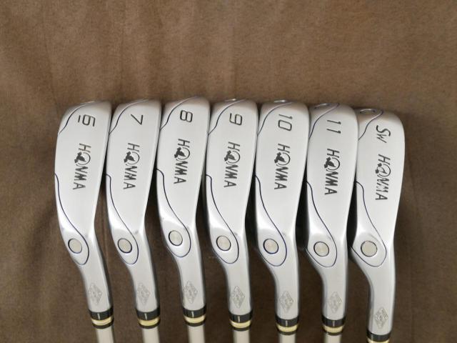 Iron set : Honma : ชุดเหล็ก Honma Beres MG700 Forged มีเหล็ก 6-11,Sw (7 ชิ้น ระยะเทียบเท่า 5-Pw,Sw) ก้าน ARMRQ UD49 Flex R (1 ดาว)
