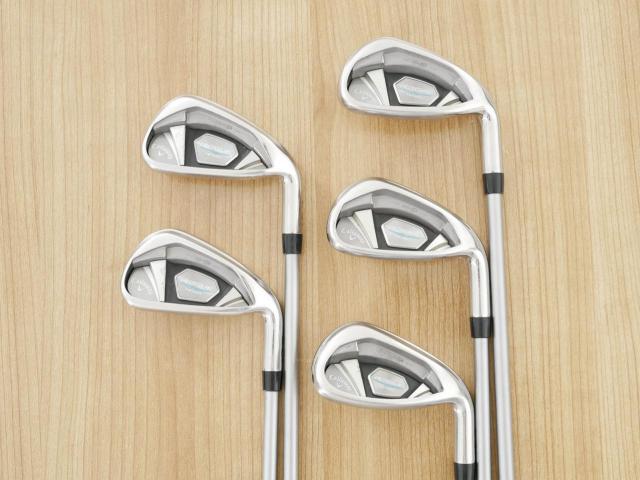 Iron set : Callaway : ชุดเหล็ก Callaway Rogue Star CF18 (ออกปี 2018 ตีง่าย ไกลมากๆ) มีเหล็ก 6-Pw (5 ชิ้น) ก้านกราไฟต์ Mitsubishi FUBUKI 50 Flex R