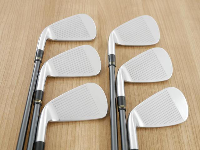 Iron set : Taylormade : ชุดเหล็ก Taylormade Gloire F Forged (รุ่นท๊อปสุด Japan Spec.) มีเหล็ก 5-Pw (6 ชิ้น) ก้านกราไฟต์ Flex R