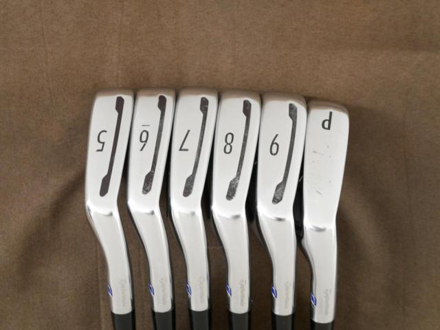 Iron set : Taylormade : ชุดเหล็ก Taylormade Gloire F Forged (รุ่นท๊อปสุด Japan Spec.) มีเหล็ก 5-Pw (6 ชิ้น) ก้านกราไฟต์ Flex R