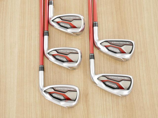 Iron set : Taylormade : ชุดเหล็ก Taylormade Aero Burner (ตีง่ายมาก) มีเหล็ก 6-Pw (5 ชิ้น) ก้านกราไฟต์ Flex R