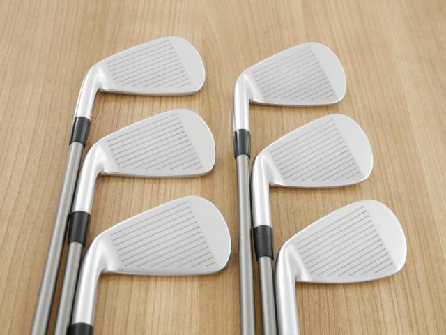 Iron set : Mizuno : ชุดเหล็ก Mizuno JPX 923 Forged (ออกปี 2023 ตัวท๊อป นุ่ม แน่น) มีเหล็ก 5-Pw (6 ชิ้น) ก้าน Steelfiber h-TOUR Flex S