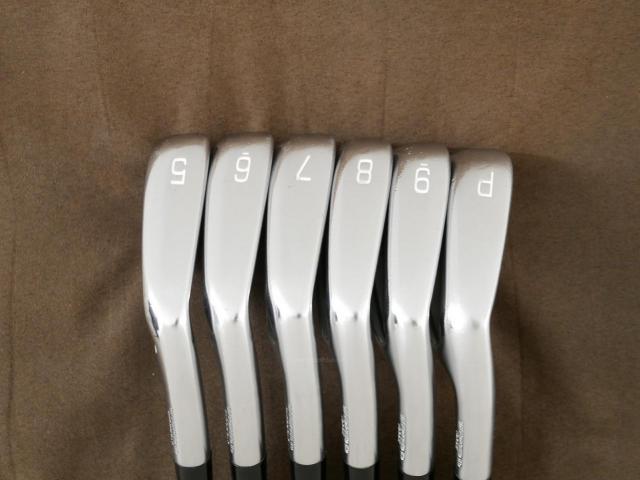 Iron set : Mizuno : ชุดเหล็ก Mizuno JPX 923 Forged (ออกปี 2023 ตัวท๊อป นุ่ม แน่น) มีเหล็ก 5-Pw (6 ชิ้น) ก้าน Steelfiber h-TOUR Flex S