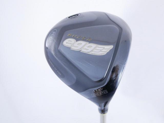 Driver : PRGR : ไดรเวอร์ PRGR Super EGG Long Spec (ปี 2017 หน้าเด้งเกินกฏ) Loft 11.5 ก้าน M-37 Flex R