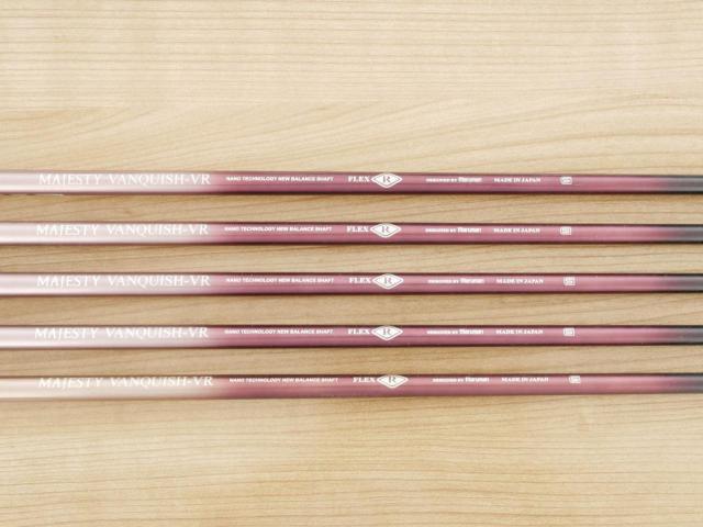 Iron set : Maruman : ชุดเหล็ก Maruman Majesty Vanquich VR (รุ่นท๊อปสุด ตีง่าย ไกลมาก) มีเหล็ก 6-Pw (5 ชิ้น) ก้านกราไฟต์ Flex R
