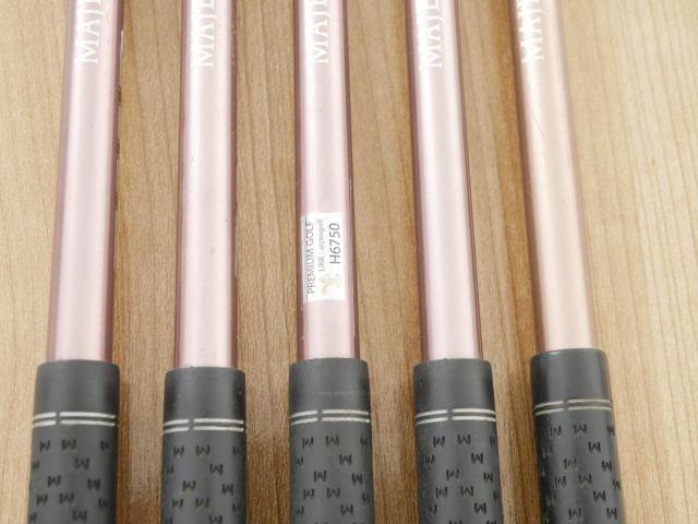 Iron set : Maruman : ชุดเหล็ก Maruman Majesty Vanquich VR (รุ่นท๊อปสุด ตีง่าย ไกลมาก) มีเหล็ก 6-Pw (5 ชิ้น) ก้านกราไฟต์ Flex R