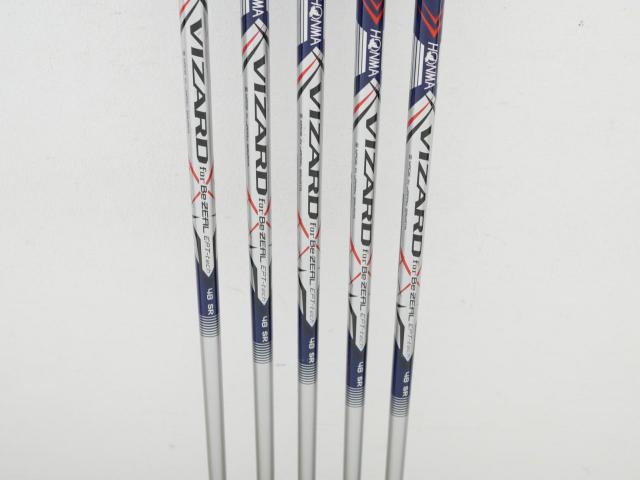 Iron set : Honma : ชุดเหล็ก Honma Bezeal 535 (ปี 2019 รุ่นนี้ใบใหญ่ที่สุดของ Honma) มีเหล็ก 6-10 (5 ชิ้น) ก้านกราไฟต์ Honma Vizard 48 Flex SR