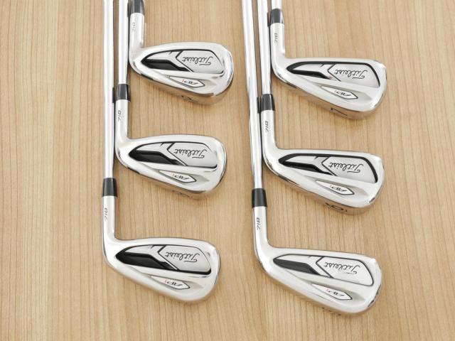 Iron set : Titleist : ชุดเหล็ก Titleist AP1 718 (ออกปี 2018) มีเหล็ก 5-Pw (6 ชิ้น) ก้านเหล็ก NS Pro 950 Flex S