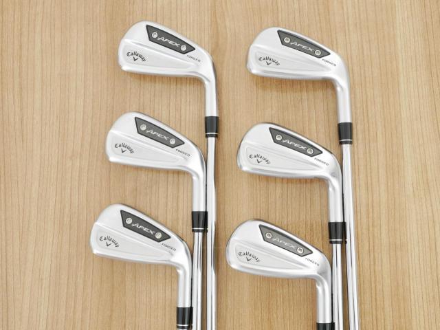 Iron set : Callaway : ชุดเหล็ก Callaway APEX Ai300 Forged (รุ่นล่าสุด ออกปี 2024) มีเหล็ก 5-Pw (6 ชิ้น) ก้านเหล็ก NS PRO 750 Flex S