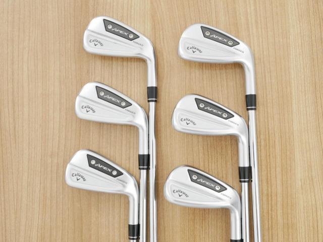 Iron set : Callaway : ชุดเหล็ก Callaway APEX Ai300 Forged (รุ่นล่าสุด ออกปี 2024) มีเหล็ก 5-Pw (6 ชิ้น) ก้านเหล็ก NS PRO 750 Flex S