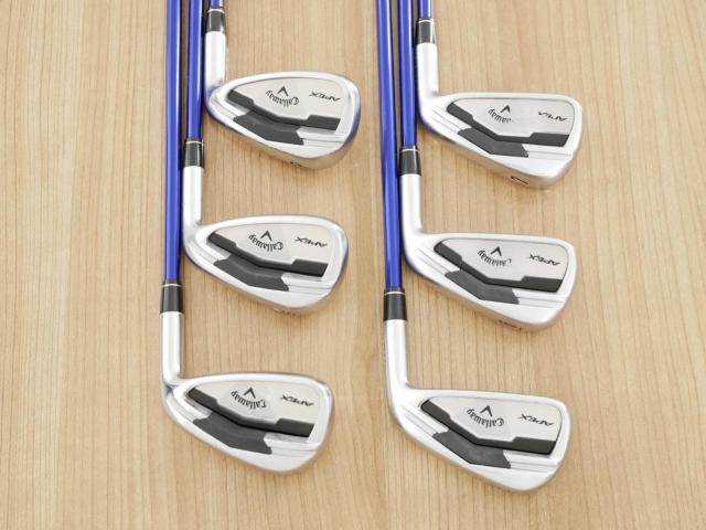 Iron set : Callaway : ชุดเหล็ก Callaway APEX Forged มีเหล็ก 5-Pw (6 ชิ้น) ก้านกราไฟต์ Flex R