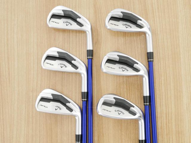 Iron set : Callaway : ชุดเหล็ก Callaway APEX Forged มีเหล็ก 5-Pw (6 ชิ้น) ก้านกราไฟต์ Flex R
