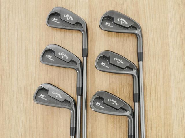 Iron set : Callaway : ชุดเหล็ก Callaway X Forged Star Black Limited (ออกปี 2021 หายากมากๆ) มีเหล็ก 5-Pw (6 ชิ้น) ก้านเหล็ก NS Pro Modus 105 Flex S