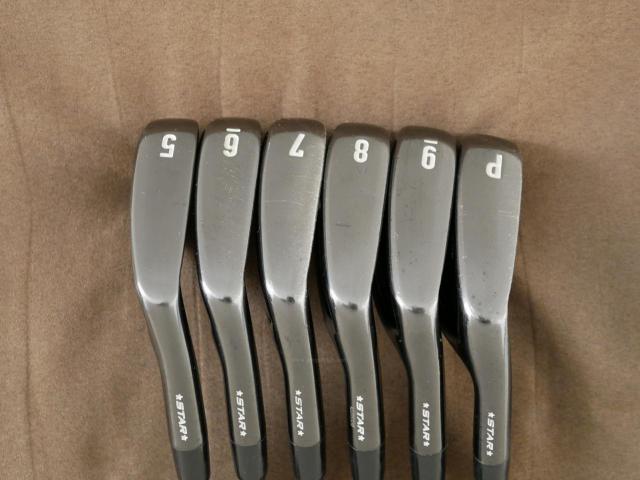 Iron set : Callaway : ชุดเหล็ก Callaway X Forged Star Black Limited (ออกปี 2021 หายากมากๆ) มีเหล็ก 5-Pw (6 ชิ้น) ก้านเหล็ก NS Pro Modus 105 Flex S