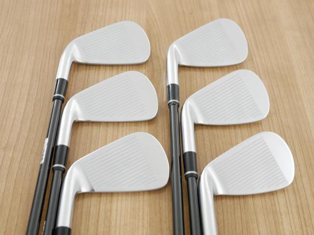 Iron set : PRGR : ชุดเหล็ก PRGR 02 Forged (ปี 2023 นุ่มมาก หายาก) มีเหล็ก 5-Pw (6 ชิ้น) ก้านกราไฟต์ Mitsubishi Diamana Flex S